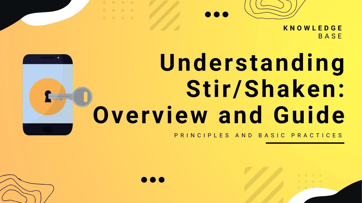 Understanding Stir Shaken